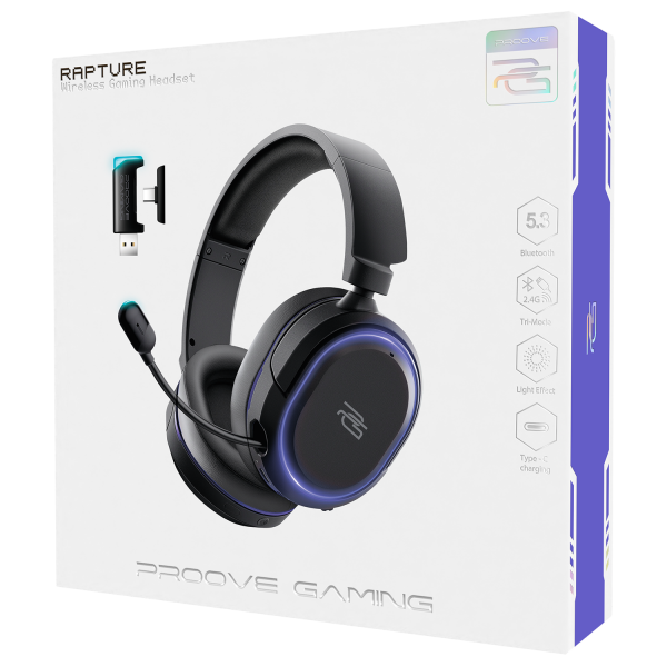 Wireless gaming headphones Proove Gaming Rapture - Photo 1